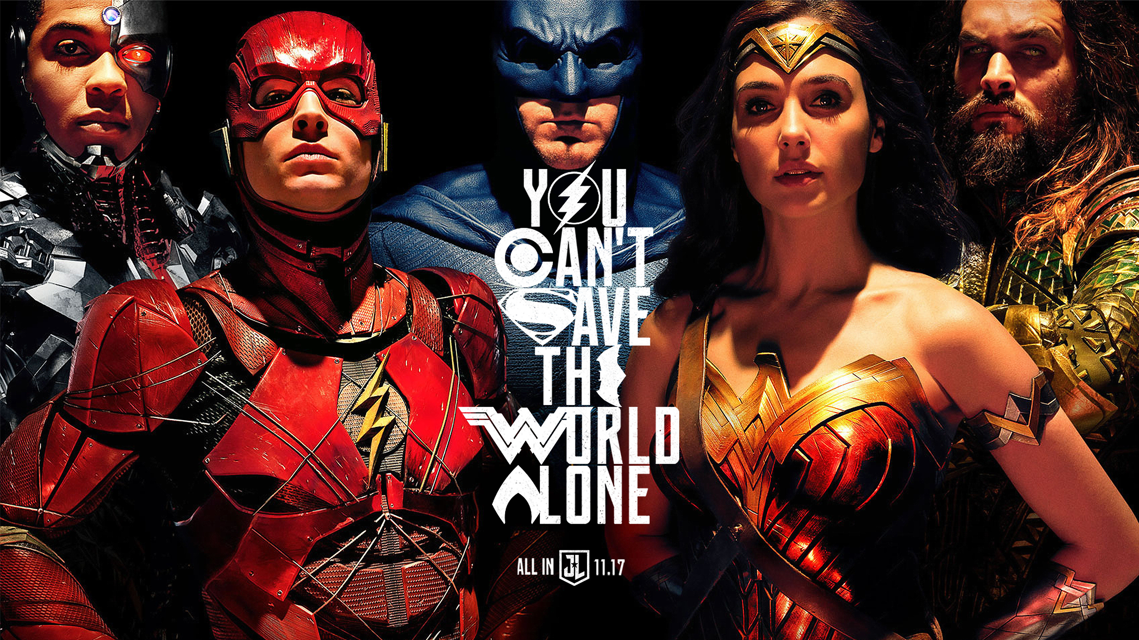 3840x2160 ... Justice League Poster - Wallpaper v2 4K by jnsvmli