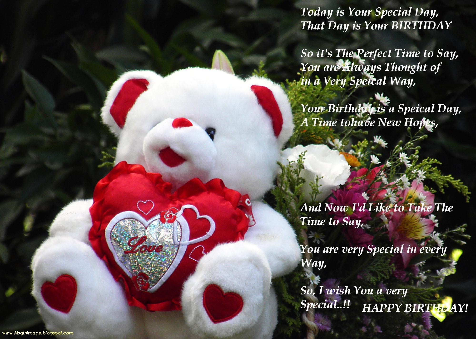 2000x1423 ... Glamorous Romantic Birthday Wishes | My Love My Life | Pinterest Inside  ...