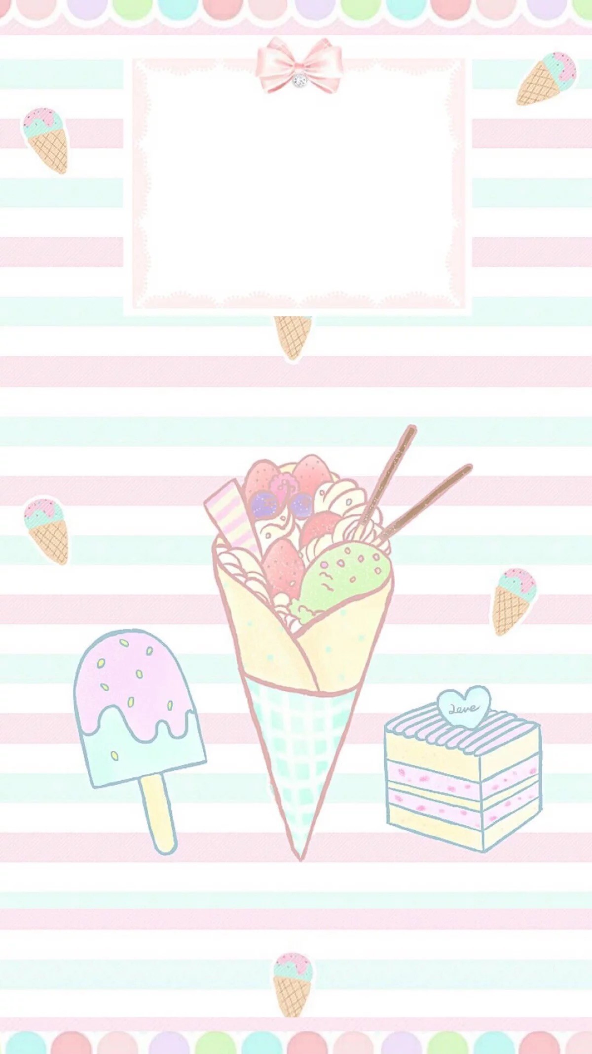 1200x2133 Iphone Wallpapers, Ice Cream, Android, Kawaii, Funds, Wallpapers