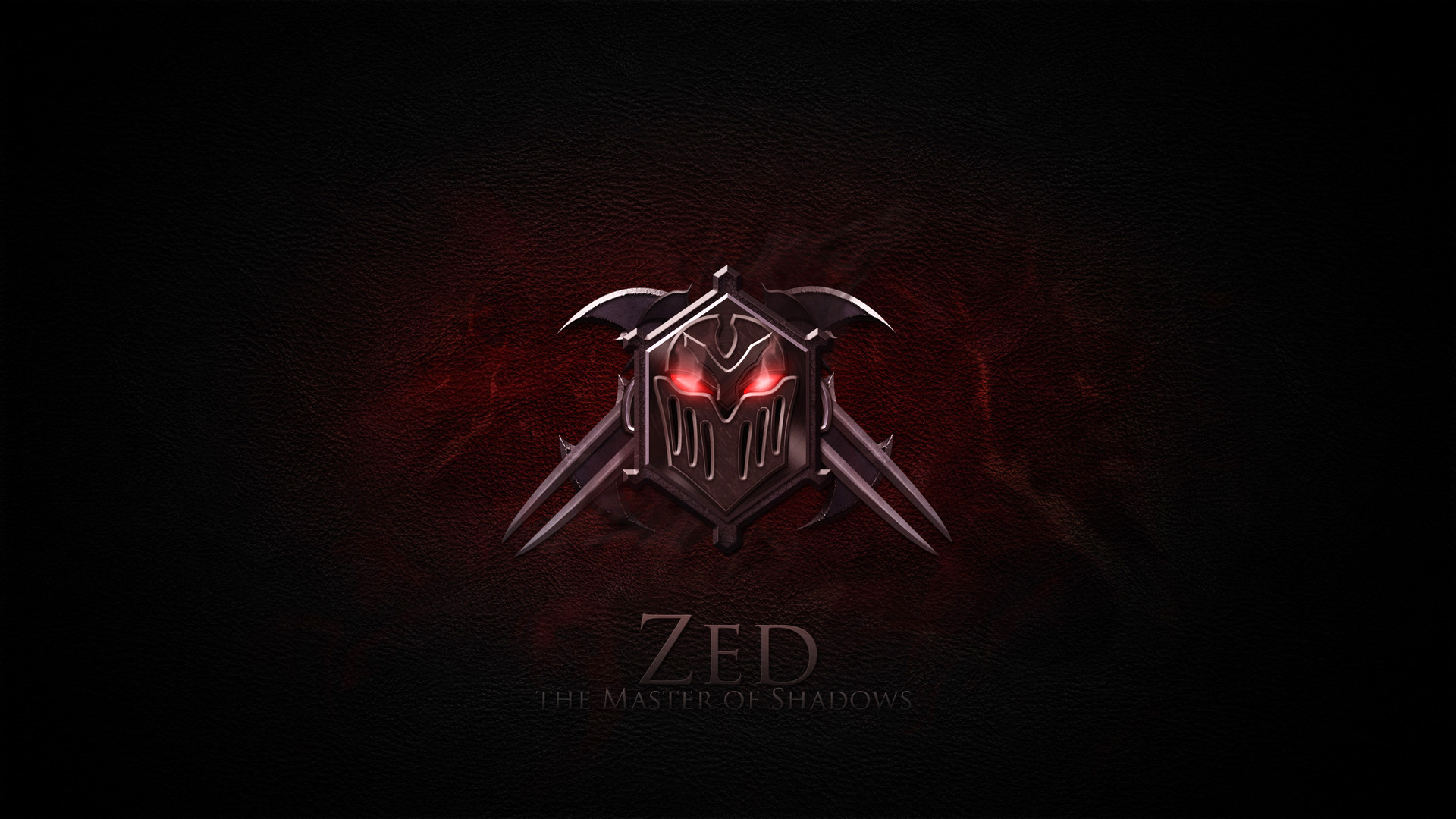 1920x1080 Zed logo icon League of Legends