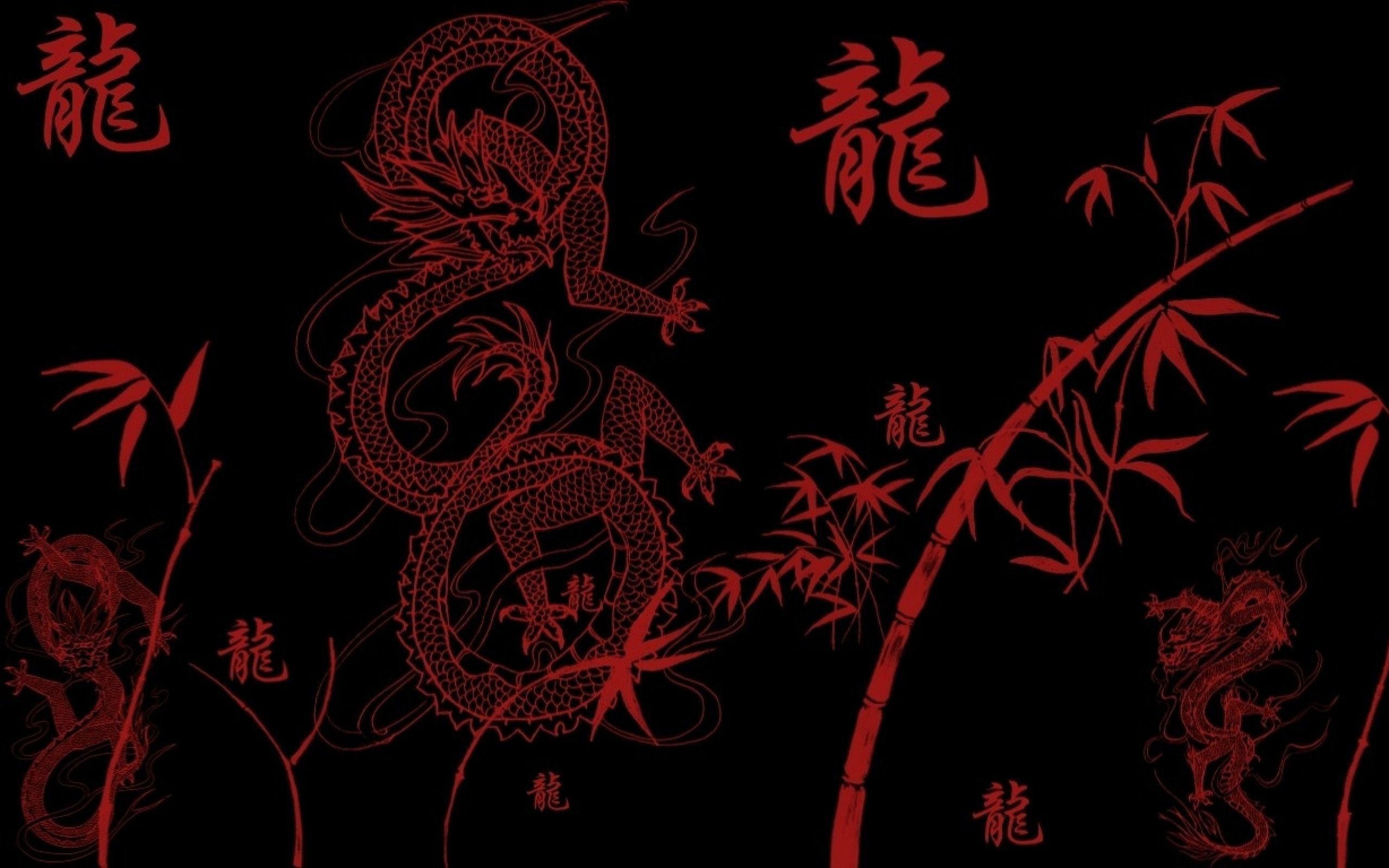 2560x1600 Dragon Japanese Kanji Creative Wallpaper – Creative Graphics .