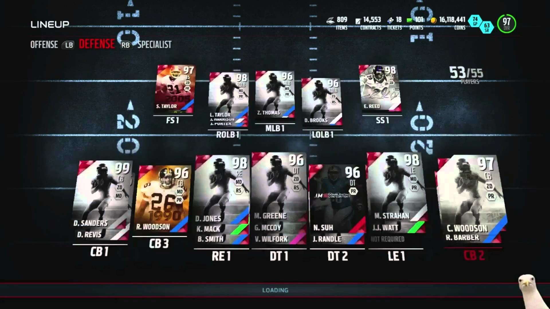 1920x1080 We Got 97 Playoff Legend Charles Woodson! ::-XBOX ONE Madden 16 Ultimate  Team - YouTube