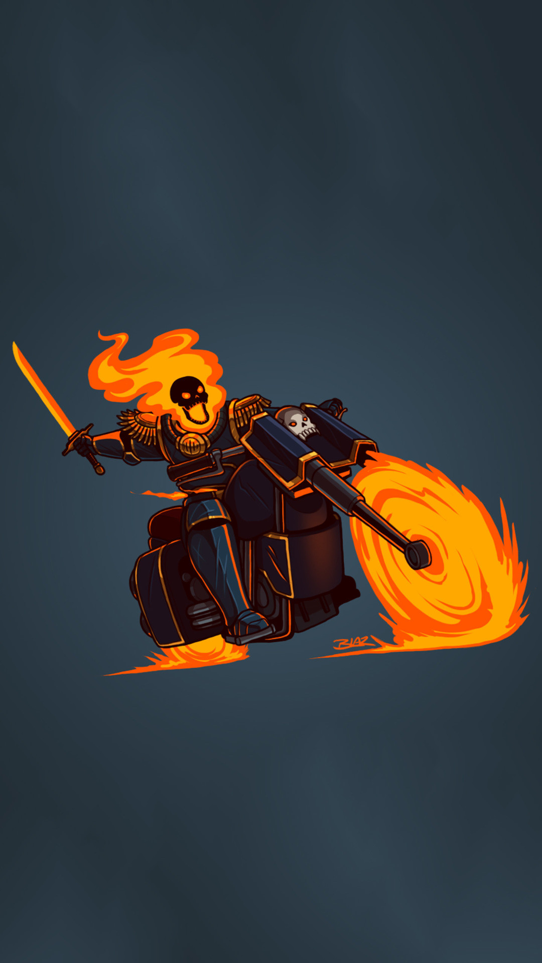 1080x1920 Ghost rider wallpaper hd collections