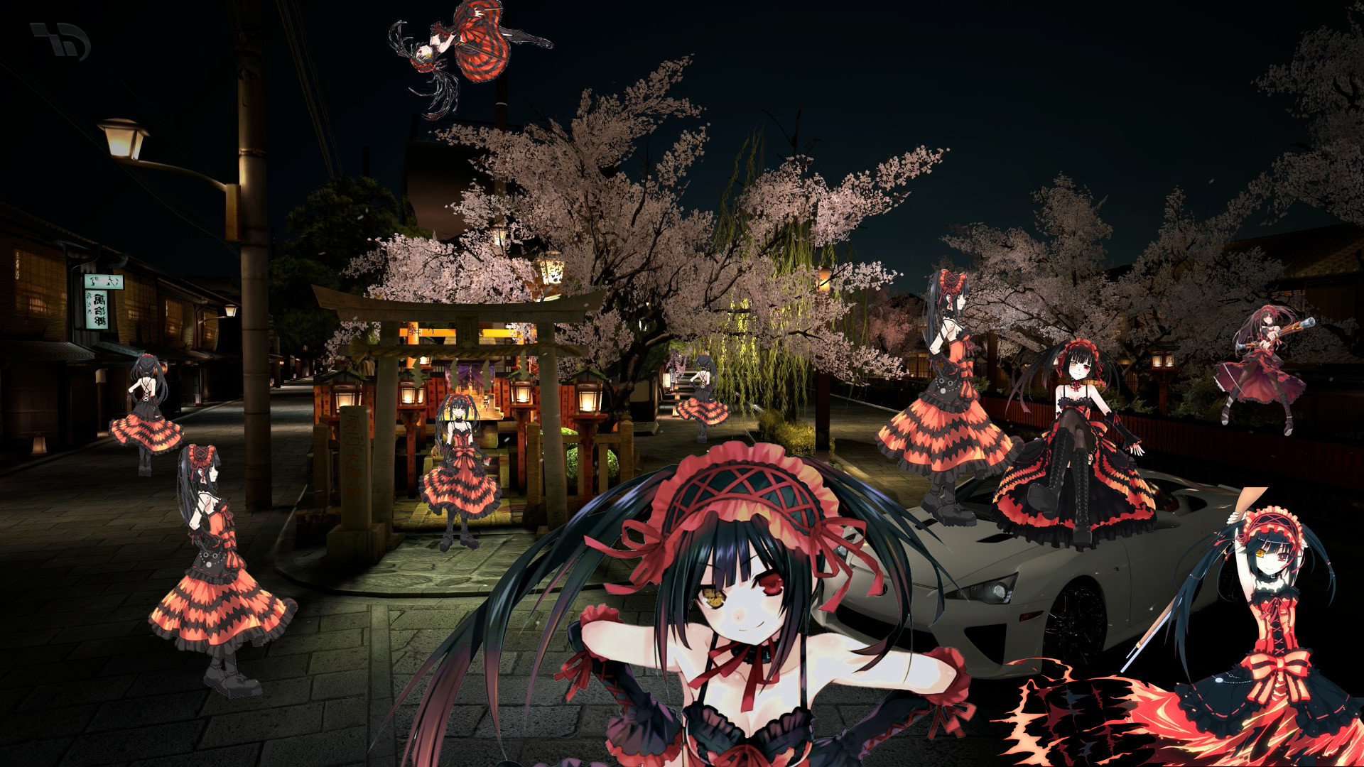 3840x2160 Resolution date a live, tokisaki kurumi, girl 4K Wallpaper -  Wallpapers Den