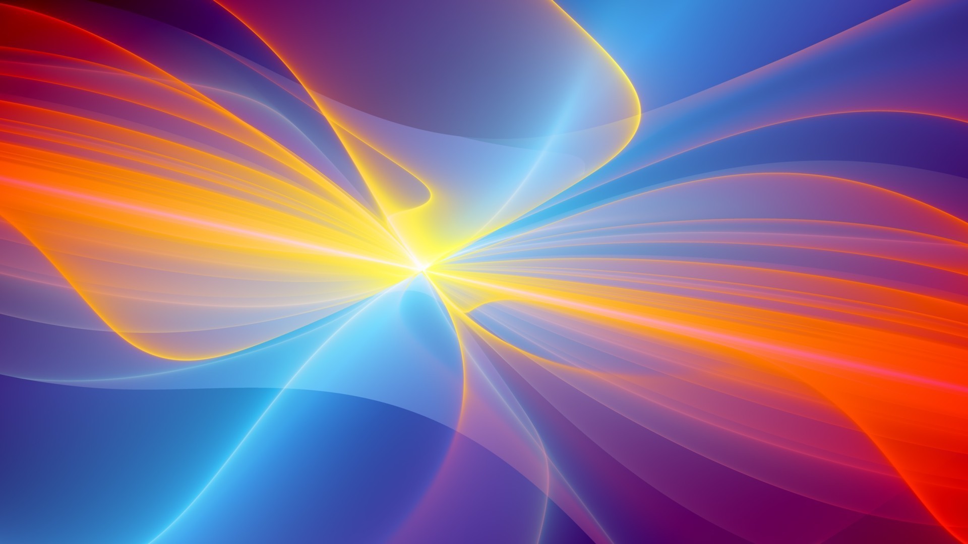 1920x1080 Abstract - Colors Abstract Yellow Blue Purple Orange Wallpaper