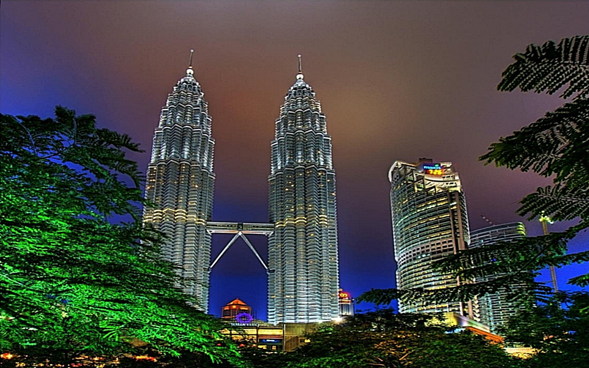 малайзия башни близнецы петронас