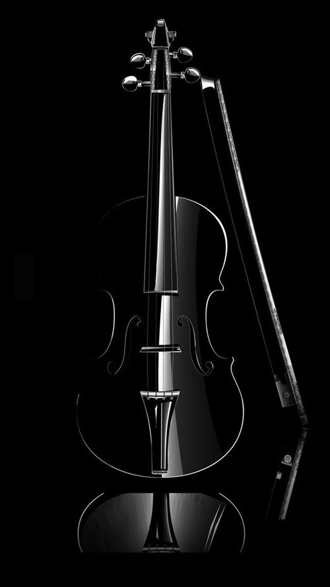 1080x1920 ... Elegant Cello Music Instrument iPhone 8 wallpaper.