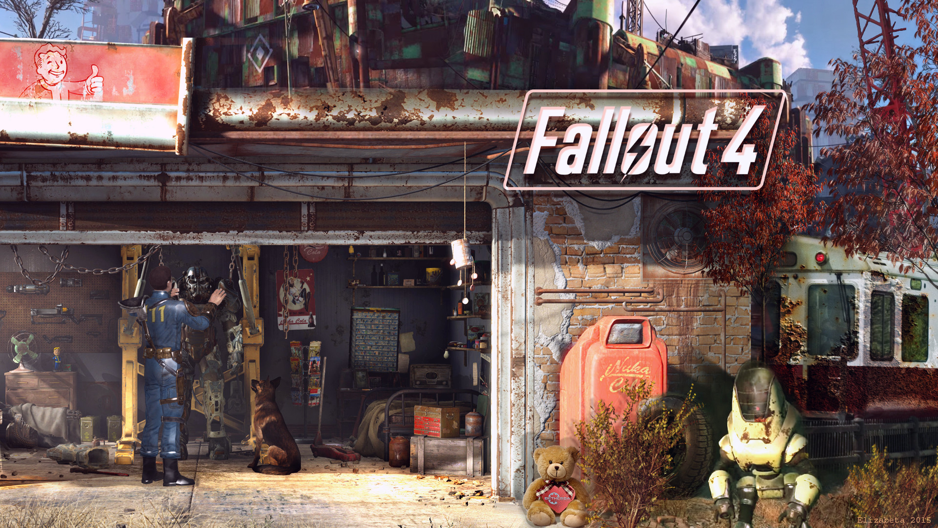 1920x1080 Fallout 4 wallpaper by Betka Fallout 4 wallpaper by Betka