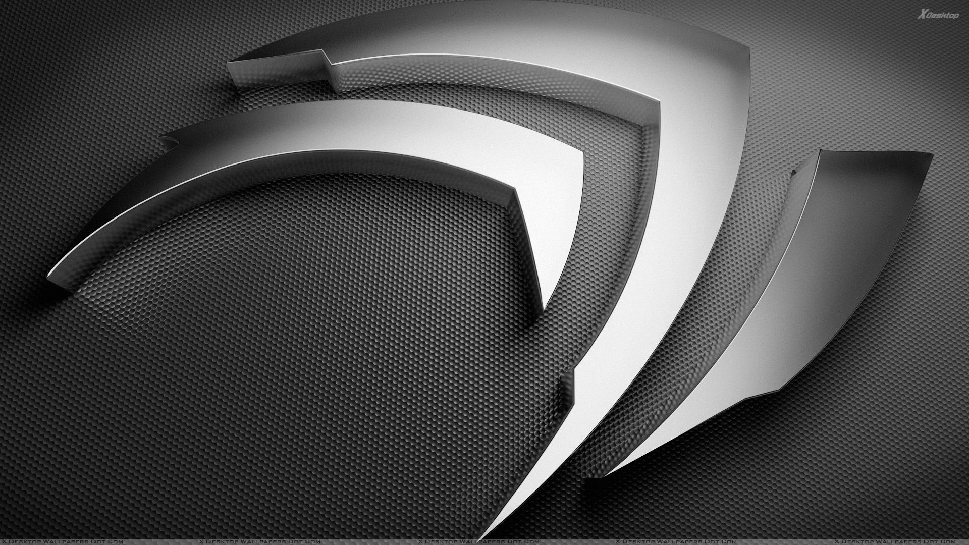 1920x1080 You are viewing wallpaper titled "Nvidia Black N White 3d" ...