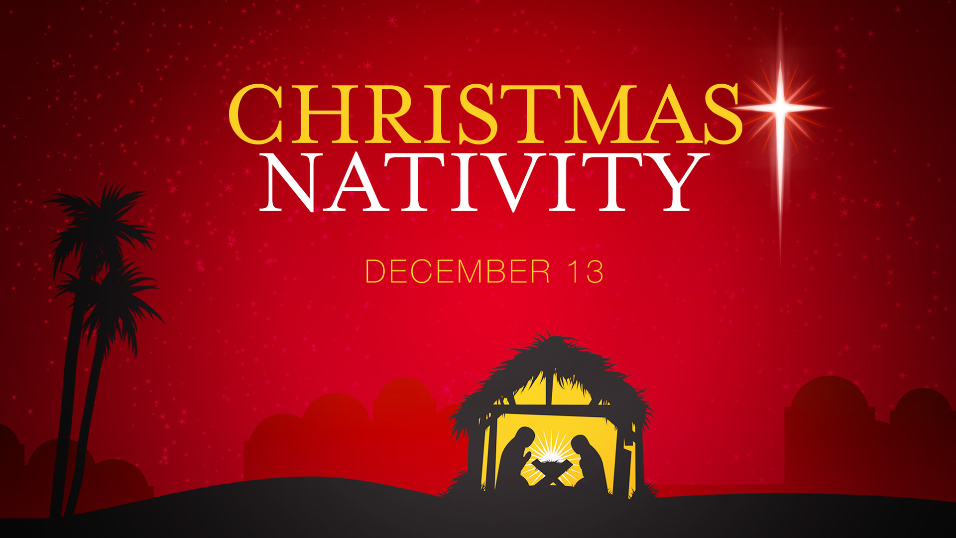 1920x1080 Children's Christmas Nativity