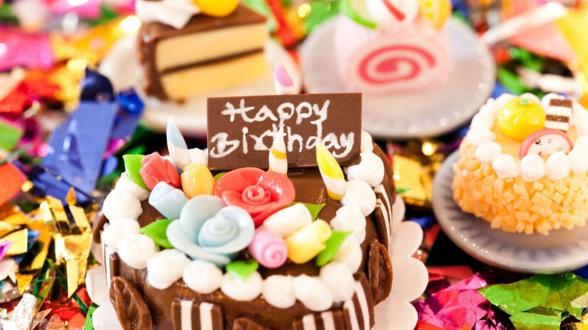 1920x1080 Best Happy Birthday Cake Wallpapers and Facebook Status Happy