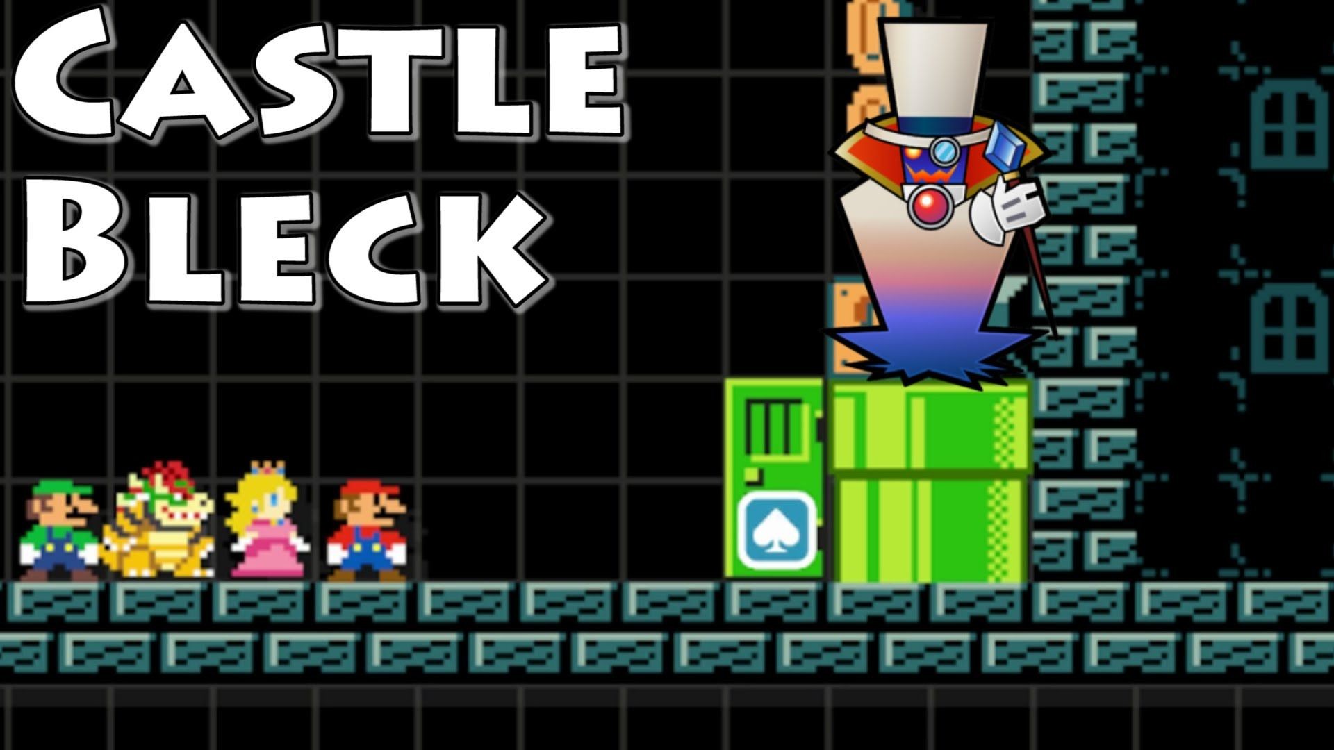 1920x1080 Super Mario Maker - Castle Bleck (Super Paper Mario) - YouTube
