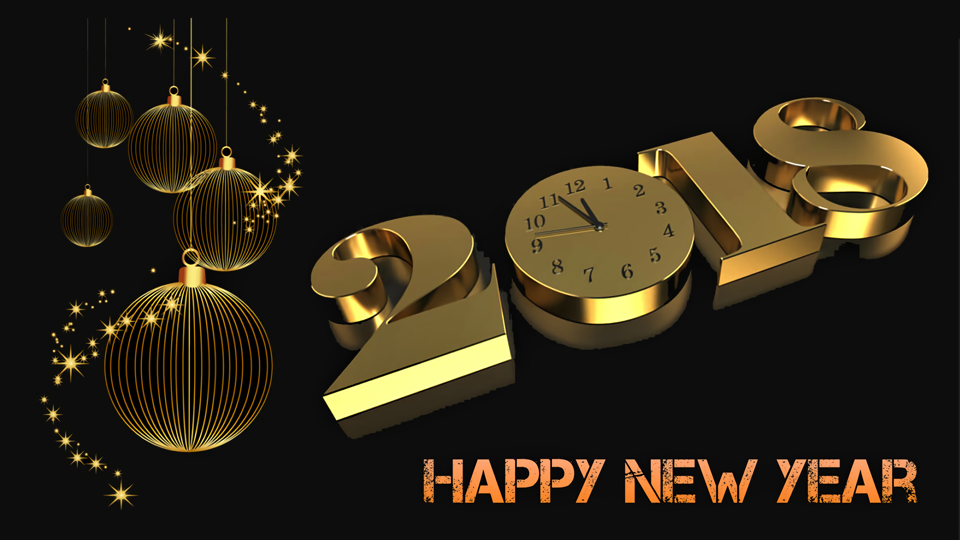 1920x1080 Feiertage - New Year 2018 Feiertage Neujahr Happy New Year Wallpaper