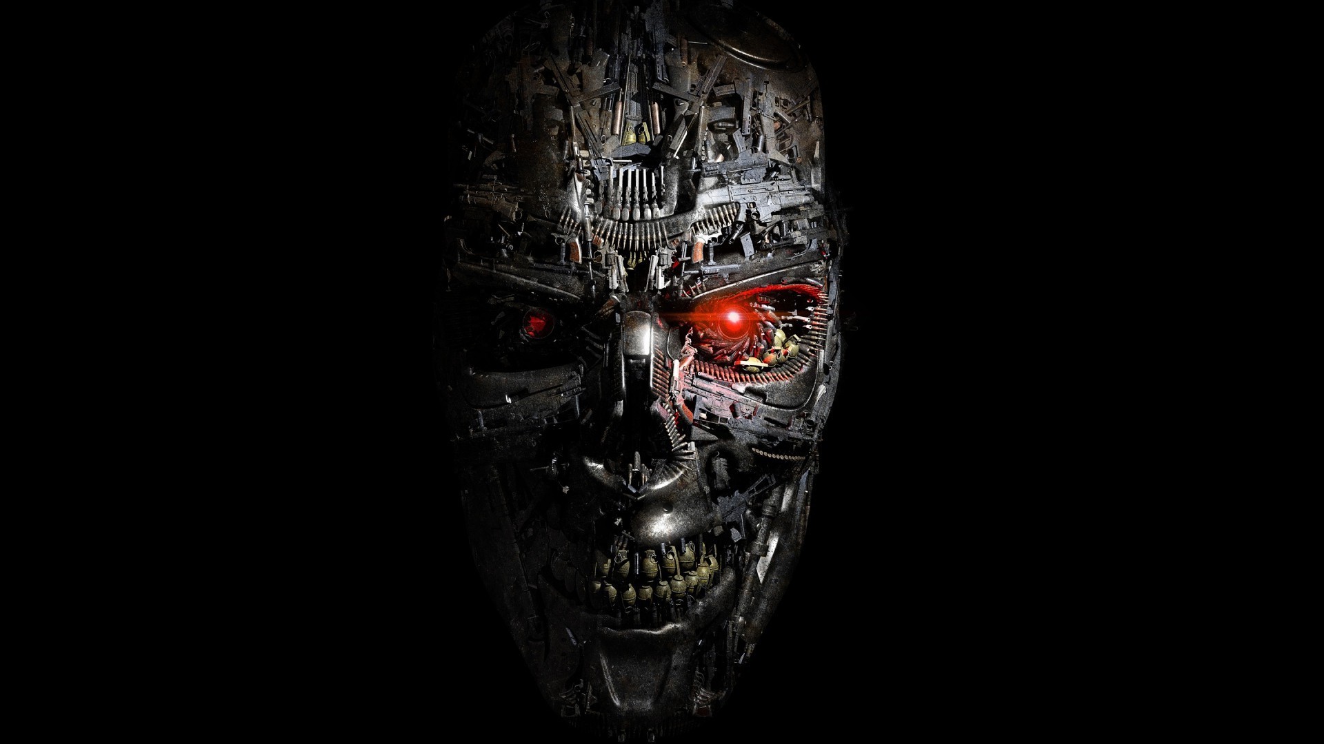 1920x1080 Terminator Wallpaper - Wallpapers Browse 90 entries in Skull Wallpapers   group ...