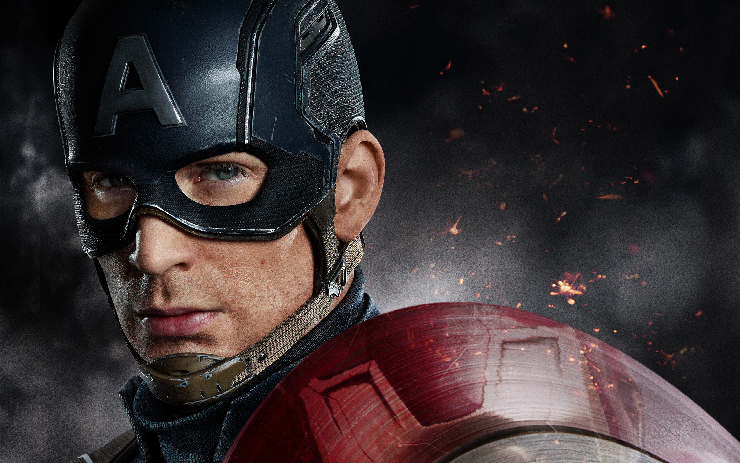 2560x1600 Captain America Civil War Chris Evans