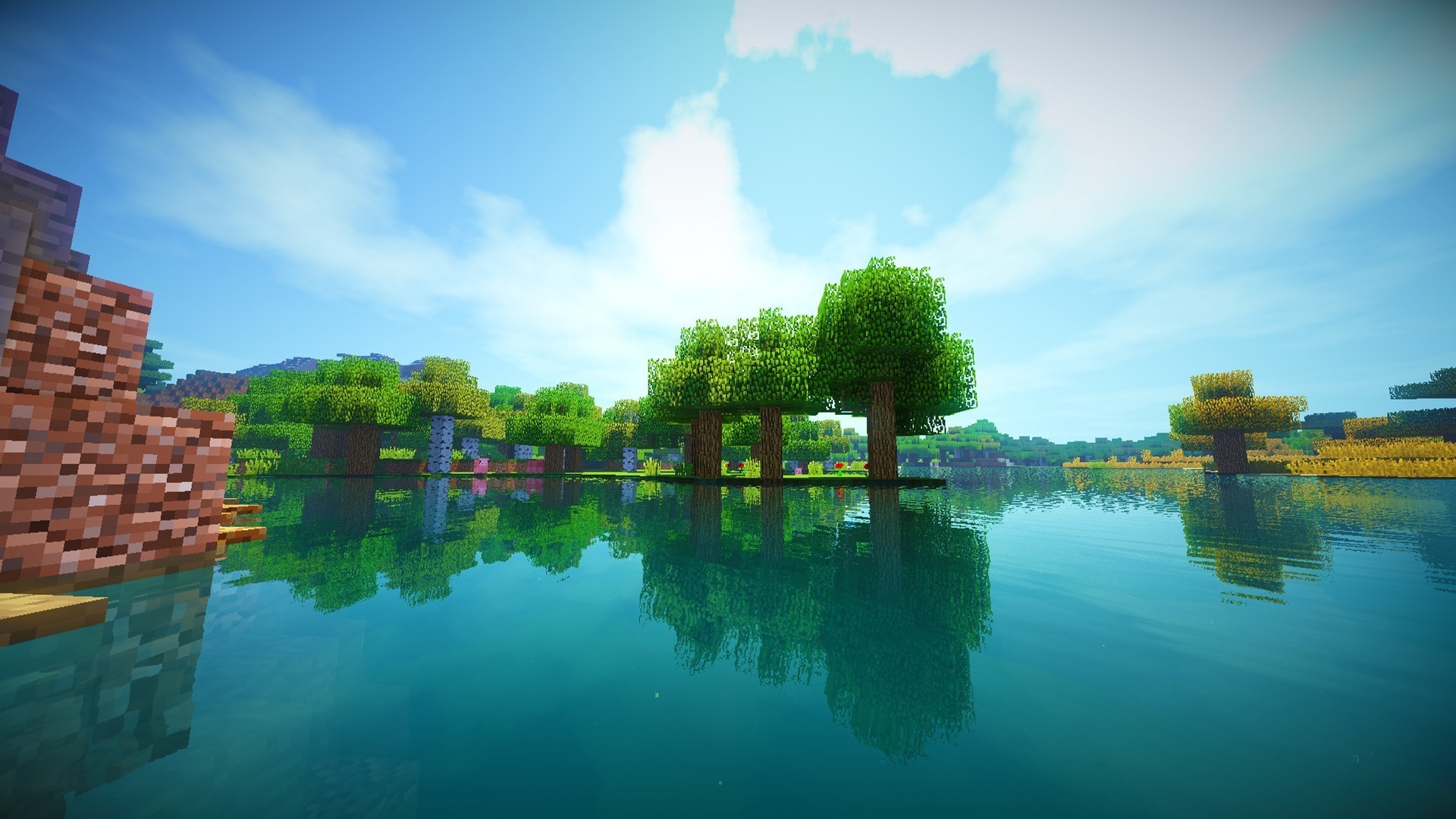 1920x1080 Minecraft Shaders Background (22 Wallpapers)