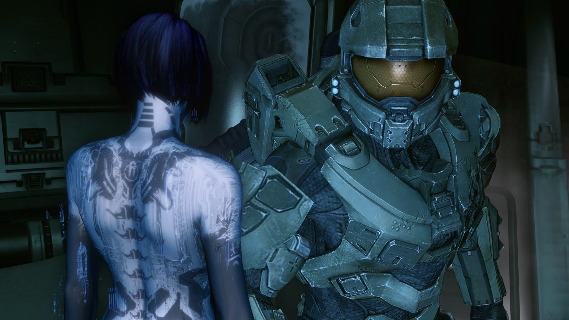 1920x1080 Halo, Video Games, Master Chief, Cortana Wallpapers HD / Desktop and Mobile  Backgrounds