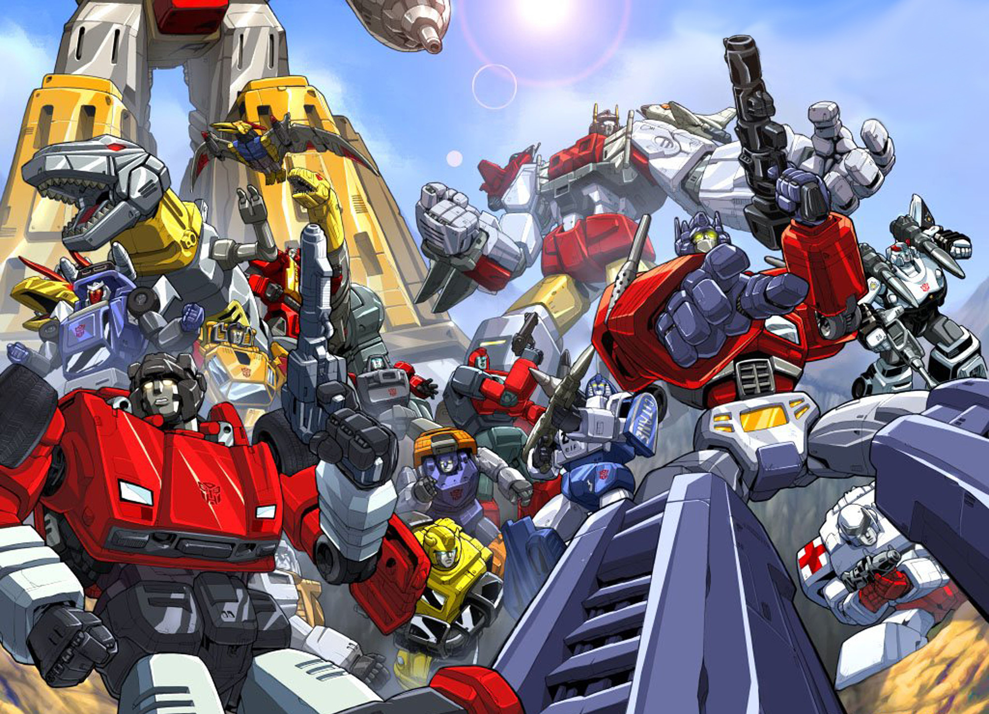 2000x1445 Transformers -Autobots by Pat Lee