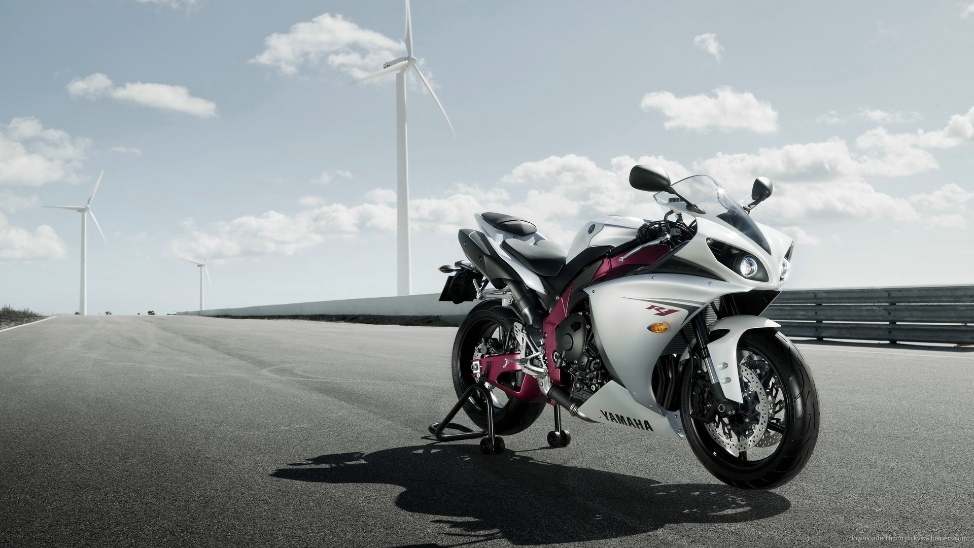 1920x1080 2011 Yamaha YZF-R1 standing picture