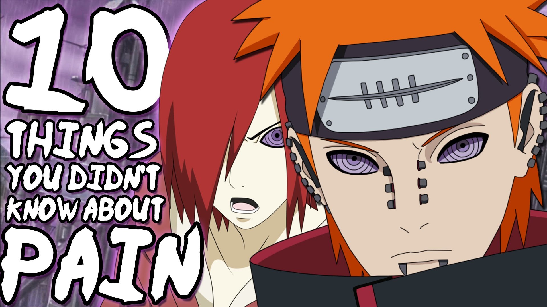 1920x1080 10 Things You Probably Didn't Know About Pain and Nagato Uzumaki! (10  Facts) | Naruto Shippuden - YouTube