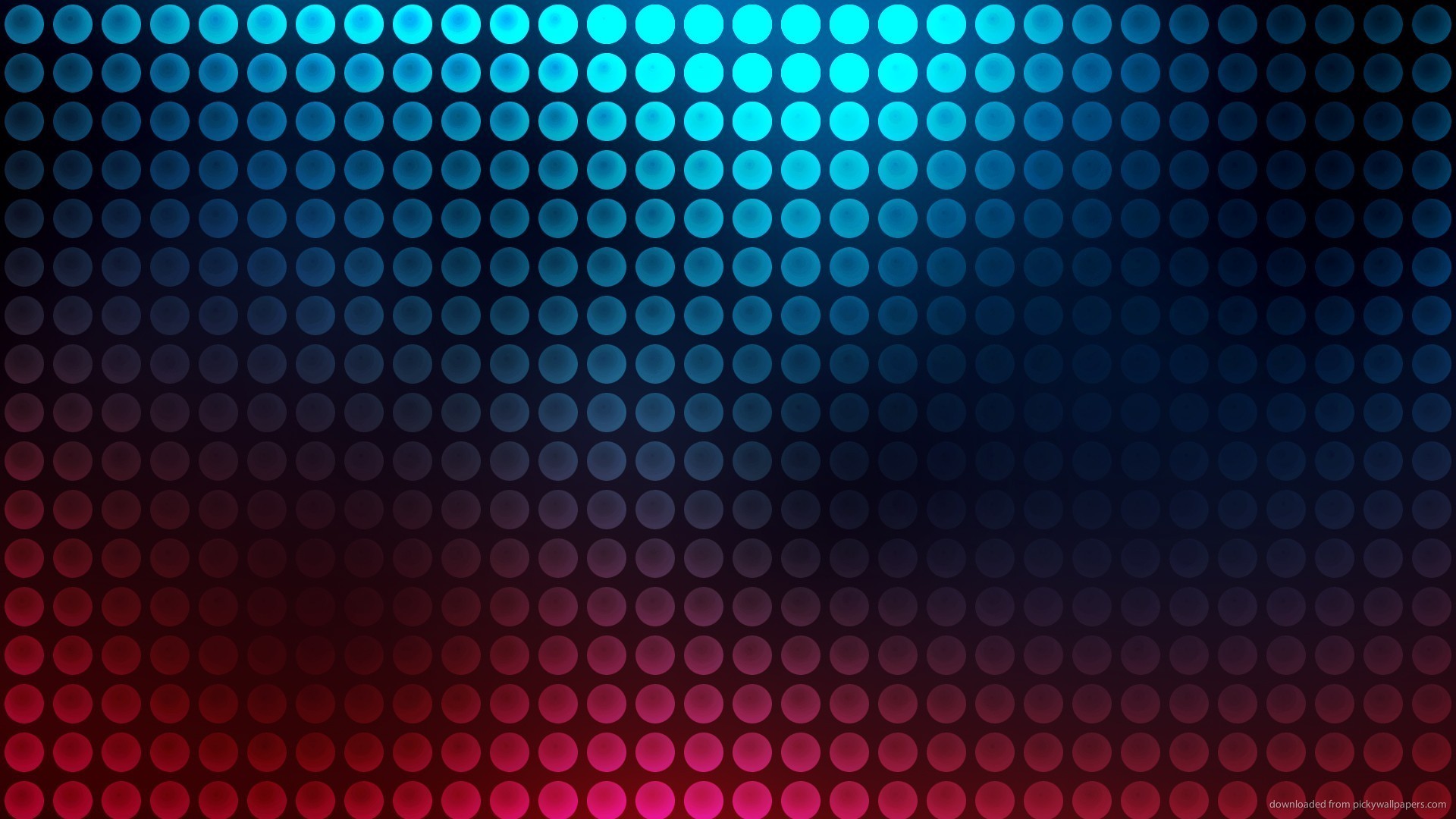 1920x1080 HD Pink and Blue Gradient Spheres wallpaper