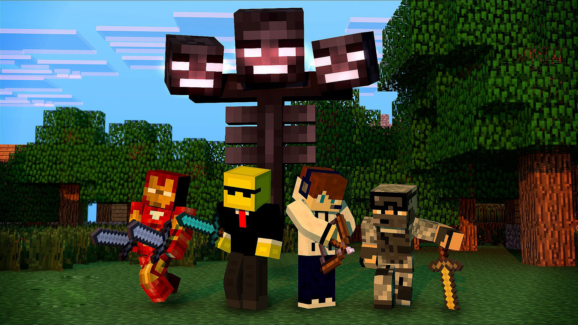 1920x1080 wallpaper.wiki-Free-HD-Minecraft-Wallpapers-PIC-WPE002627