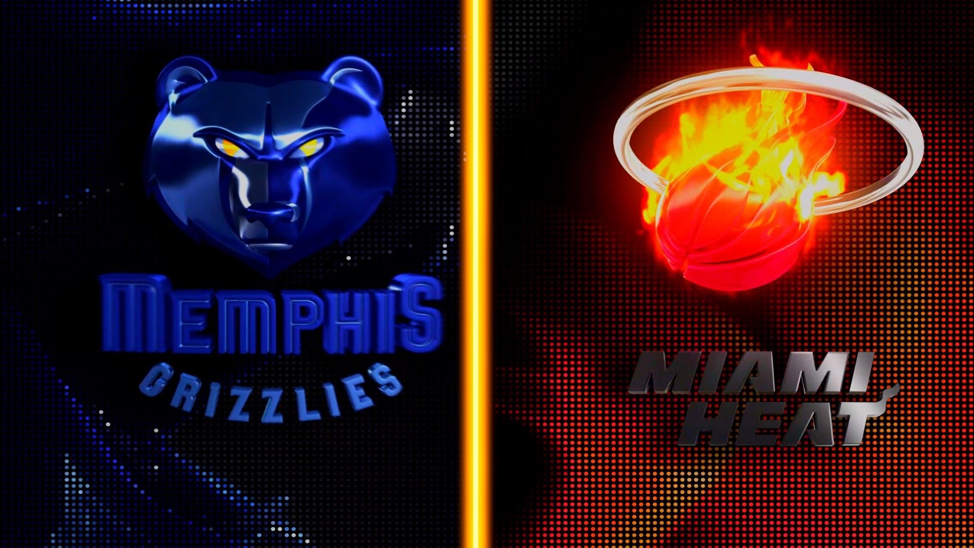 1920x1080 PS4: NBA 2K16 - Memphis Grizzlies vs. Miami Heat [1080p 60 FPS]