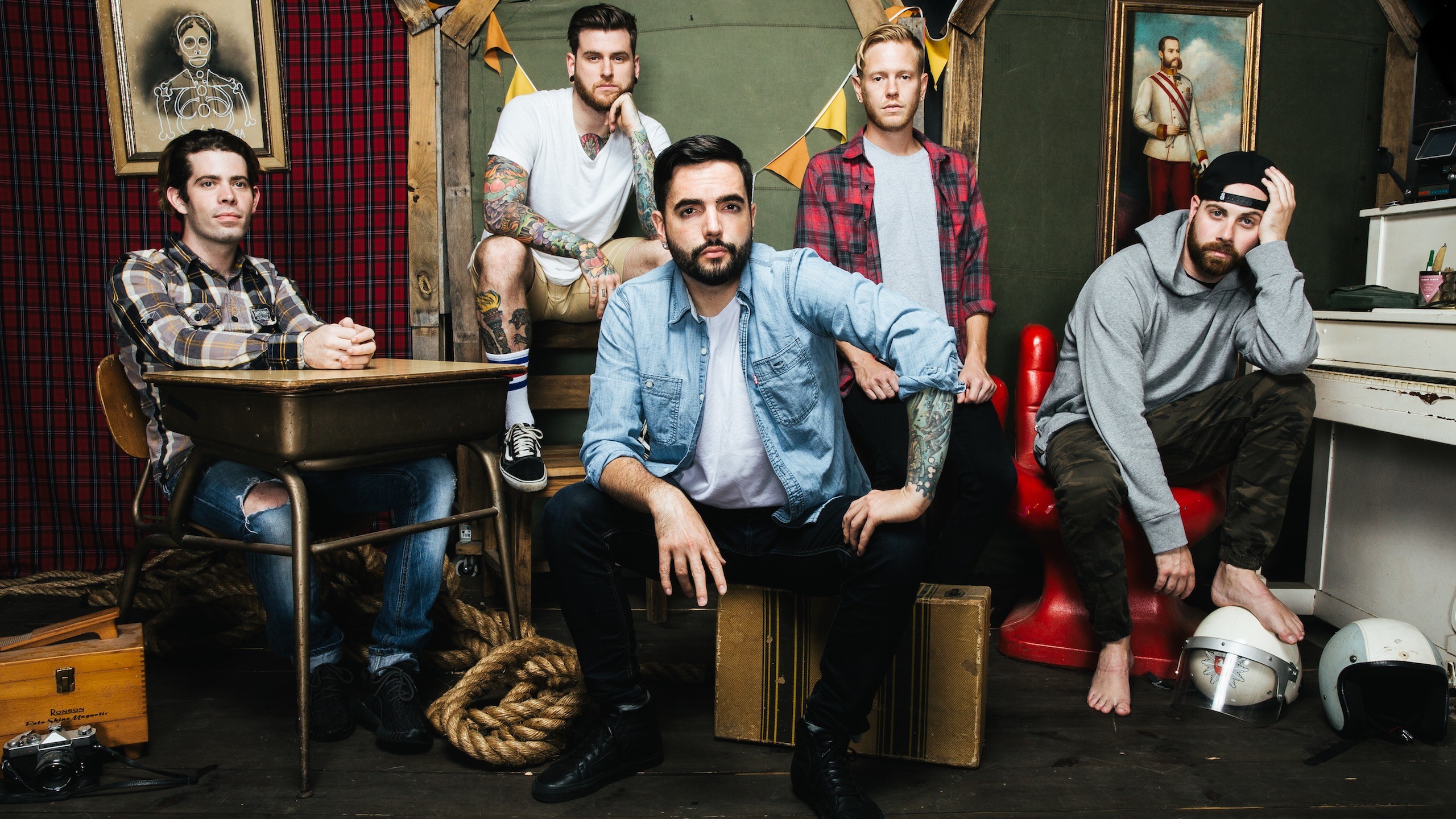 2560x1440 a day to remember 2016 press shot supplied photo download free windows  wallpapers amazing colourful 4k picture artwork lovely 2560Ã1440 Wallpaper  HD