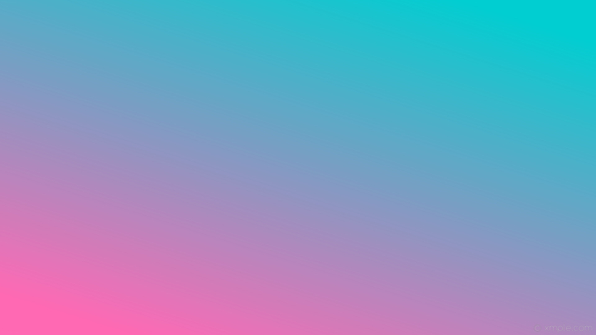 1920x1080 wallpaper blue gradient pink linear hot pink dark turquoise #ff69b4 #00ced1  225Â°