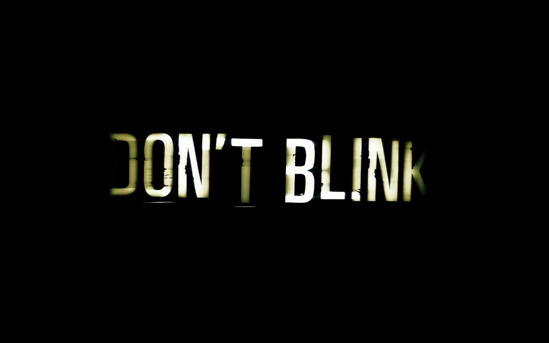 1920x1200 Typography Dont Blink