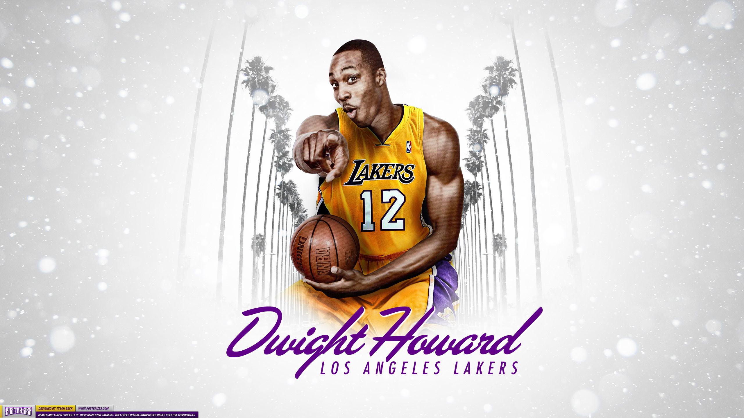 2560x1440 Dwight Howard LA Lakers  Wallpaper