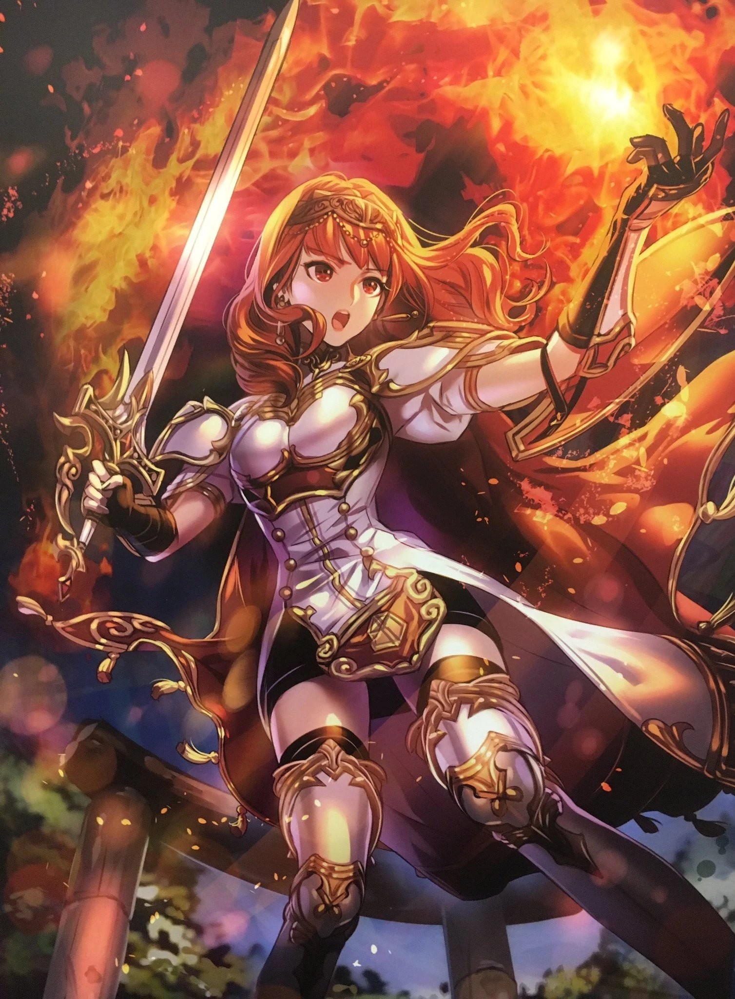 1508x2048 “Celica in Fire Emblem Heroes”