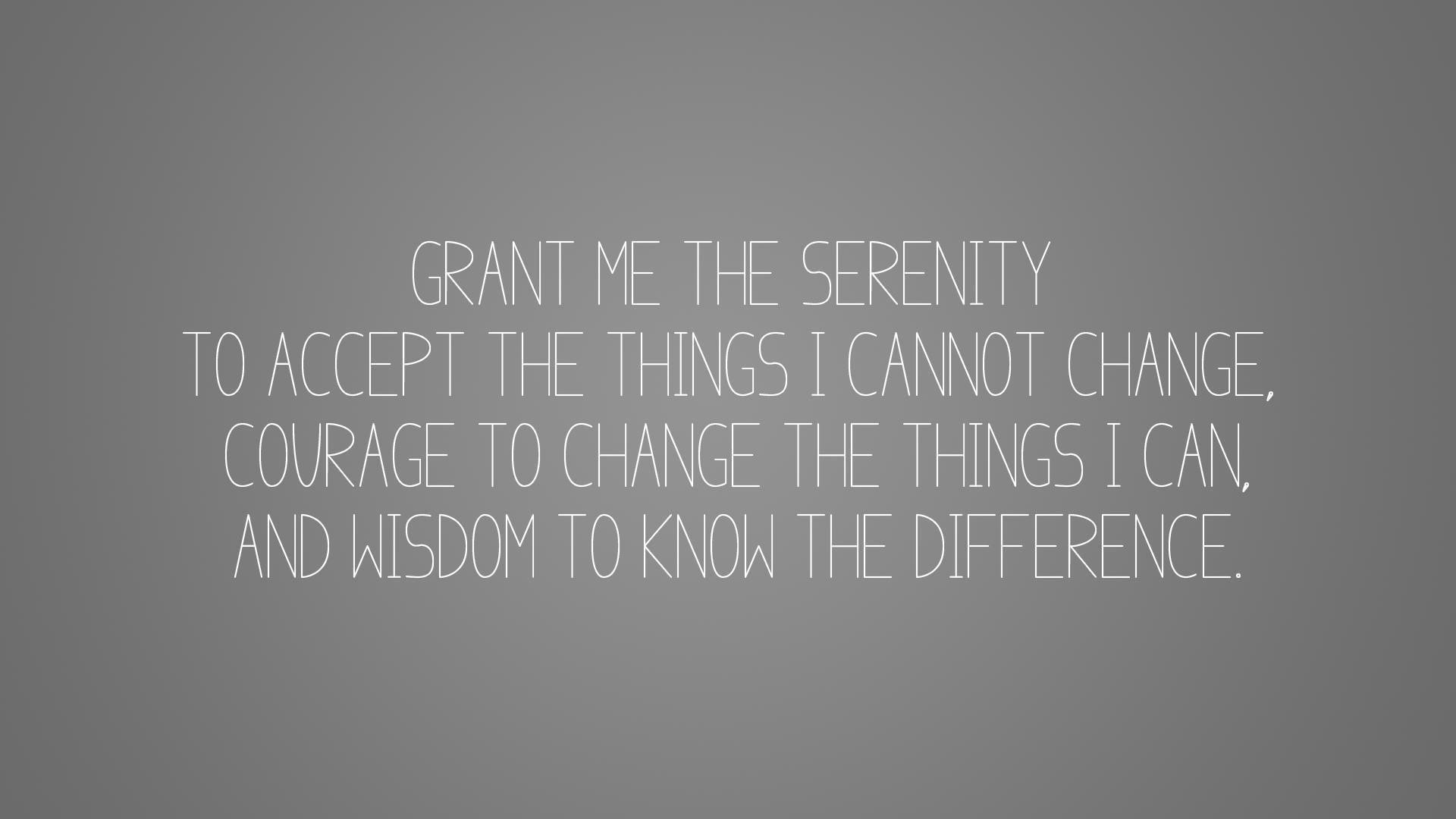 Download Serenity Prayer Our Life Experiences Wallpaper  Wallpaperscom