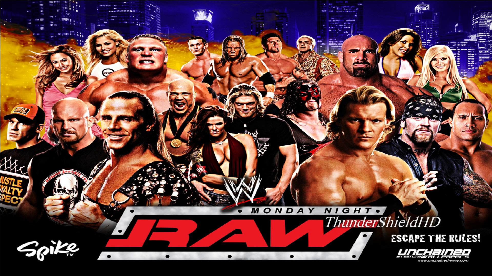 1920x1080 WWE Monday Night Raw Theme Song 2002-2006 "Across The Nation" Full Version  á´´á´° - YouTube