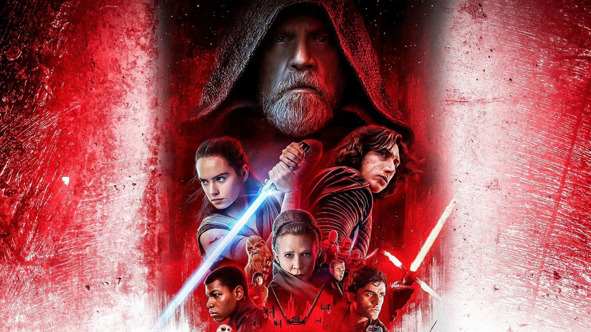 1920x1080 Movie Star Wars: The Last Jedi Star Wars Mark Hamill Luke Skywalker Daisy  Ridley Rey