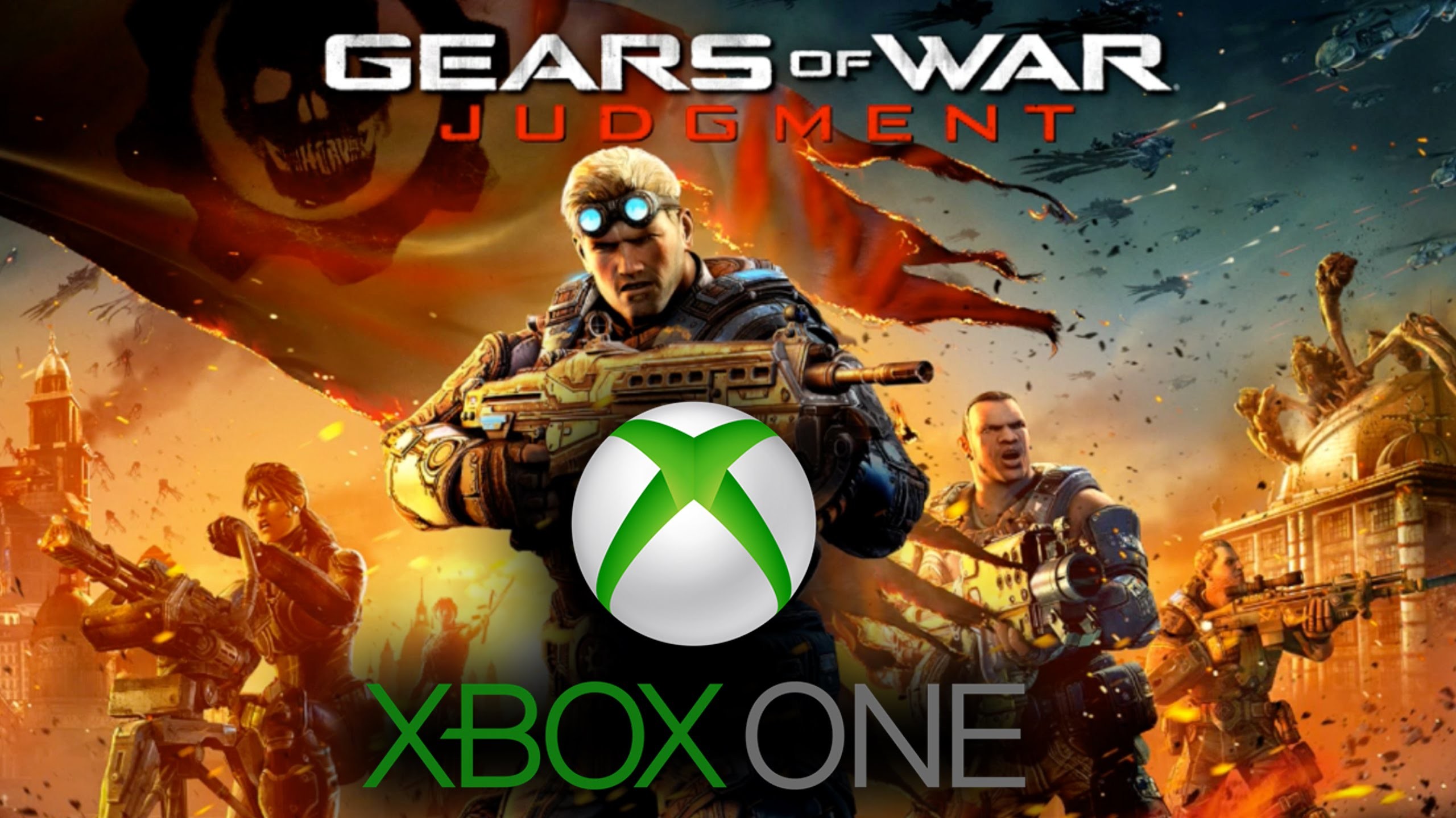 2560x1440 Gears of War Judgment Xbox One Backward Compatibility Gameplay