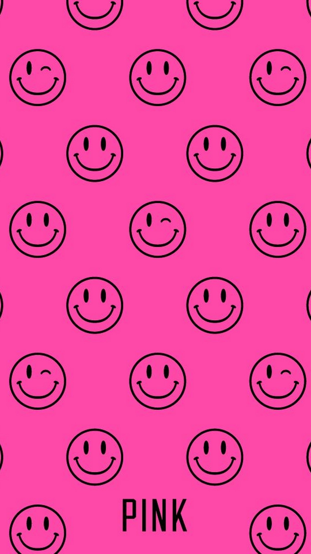 1080x1920 Pink Emoji Wallpaper iPhone resolution 