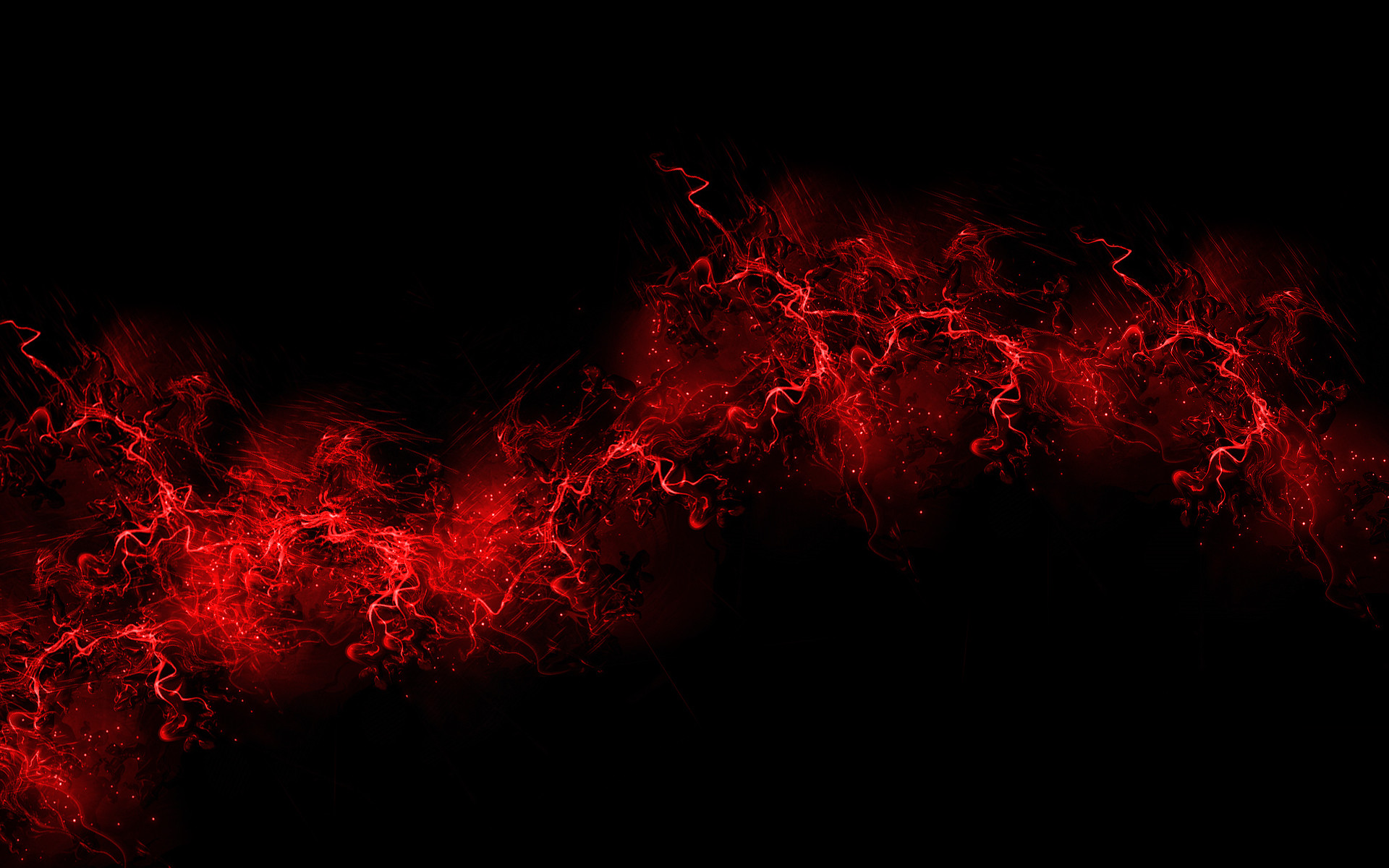 1920x1200 Wallpaper Red flames on black wallpaper Â» On-desktop.com - Desktop .