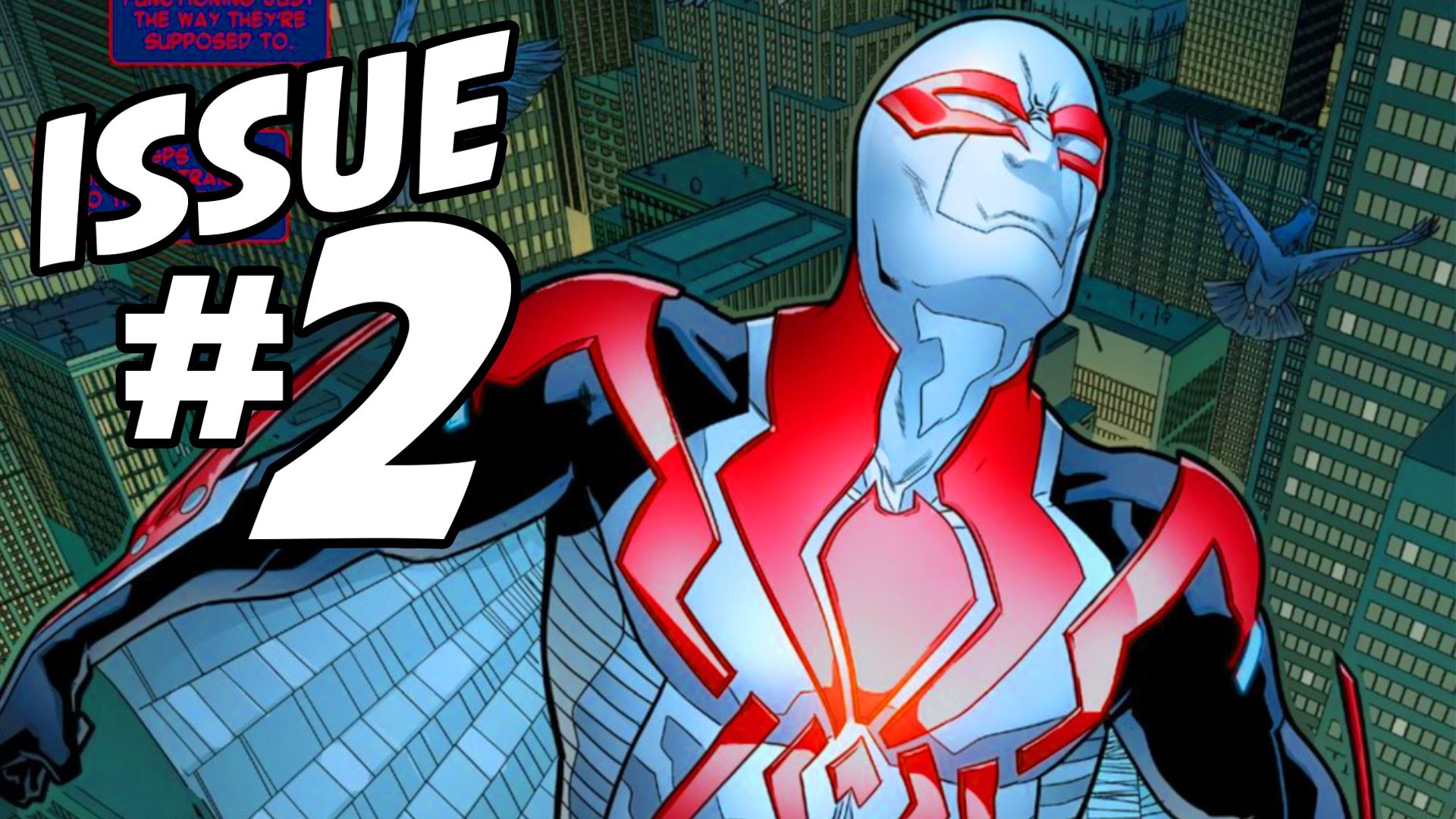 1920x1080 Spider-Man 2099 (All-New All-Different) Issue #2 Full Comic Review! (2015)  - YouTube