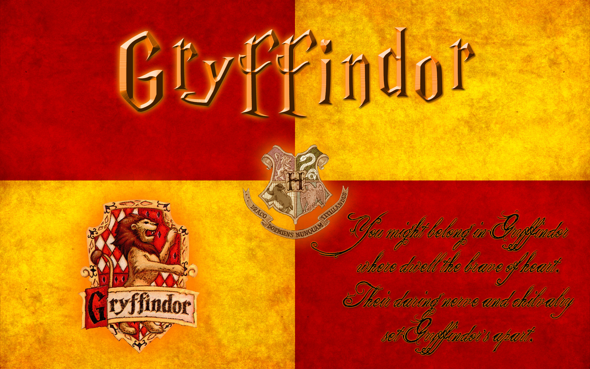 2048x1280 Harry Potter Gryffindor Wallpaper