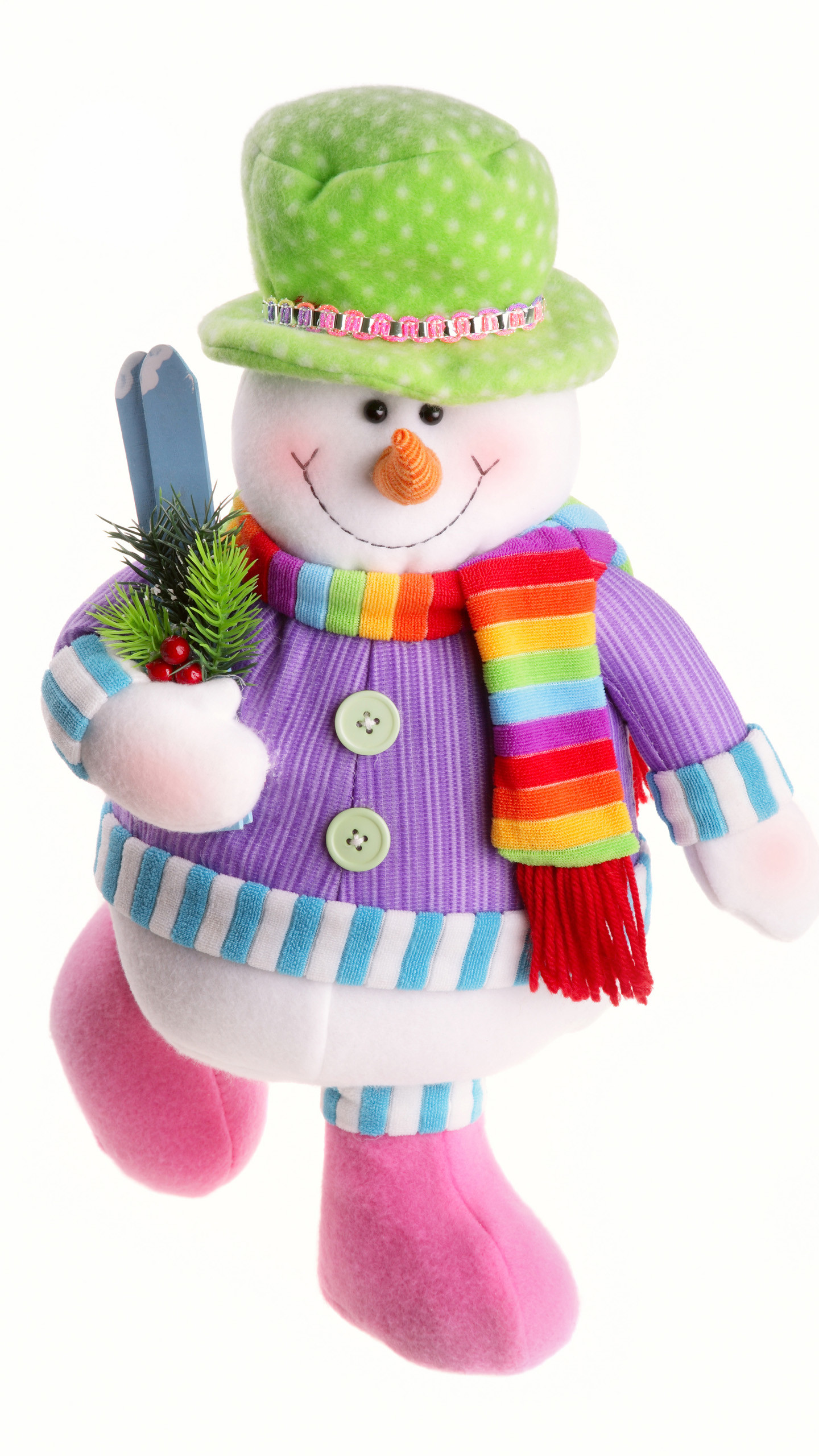 1440x2560 Snowman doll Galaxy S6 Wallpaper