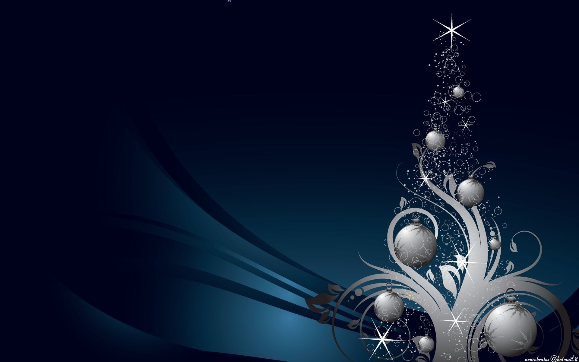 1920x1200 Dark Blue Christmas Background (15)