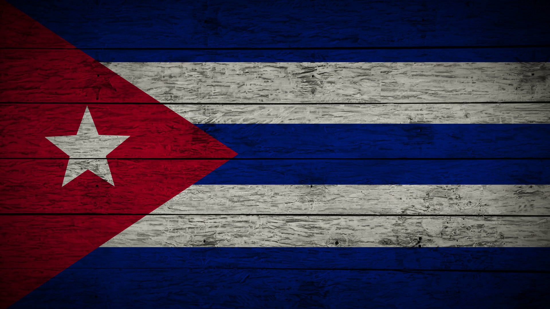 1920x1080  Painting Flag of Cuba on old wood boards With four different  ways. Animation of wooden grunge Cuban flag loop. Abstract flag background  for your ...