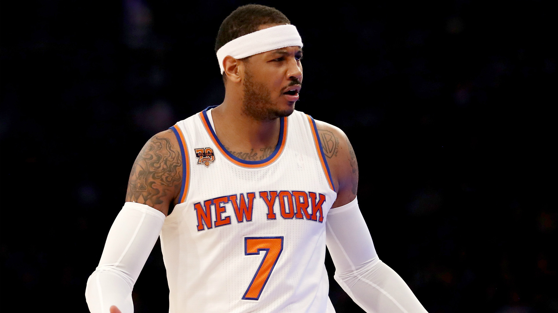 1920x1080 Carmelo Anthony to ESPN after low NBA ranking: 'Don't be so blatant with  the disrespect' | NBA | Sporting News