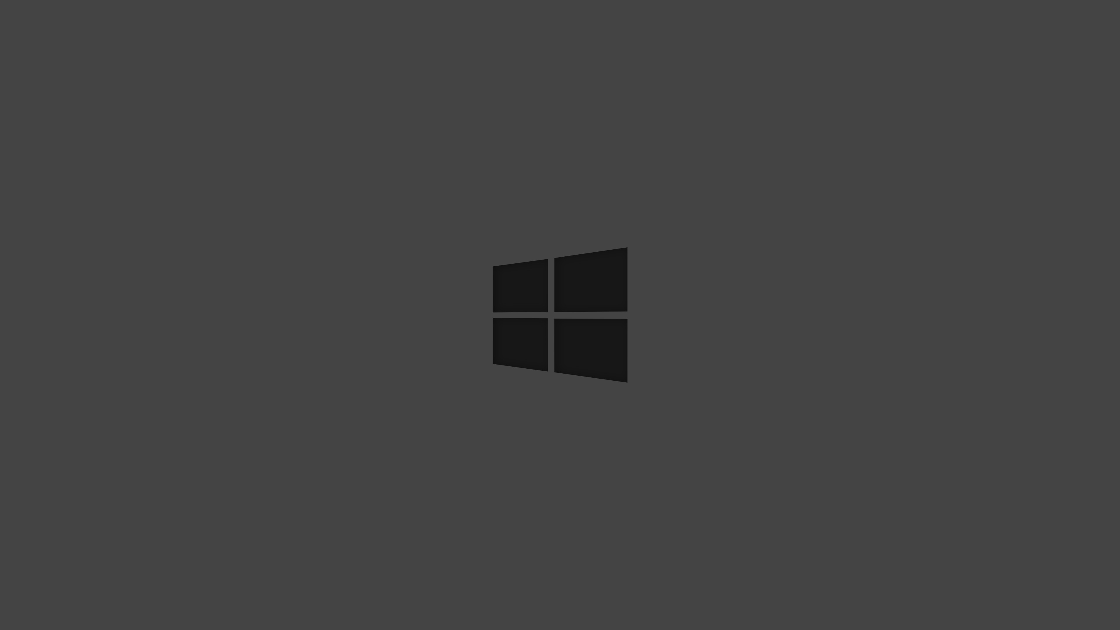 3840x2160 Windows 10 Flat Logo (Dark & Light) Wallpapers (OC) [] - Album on  Imgur