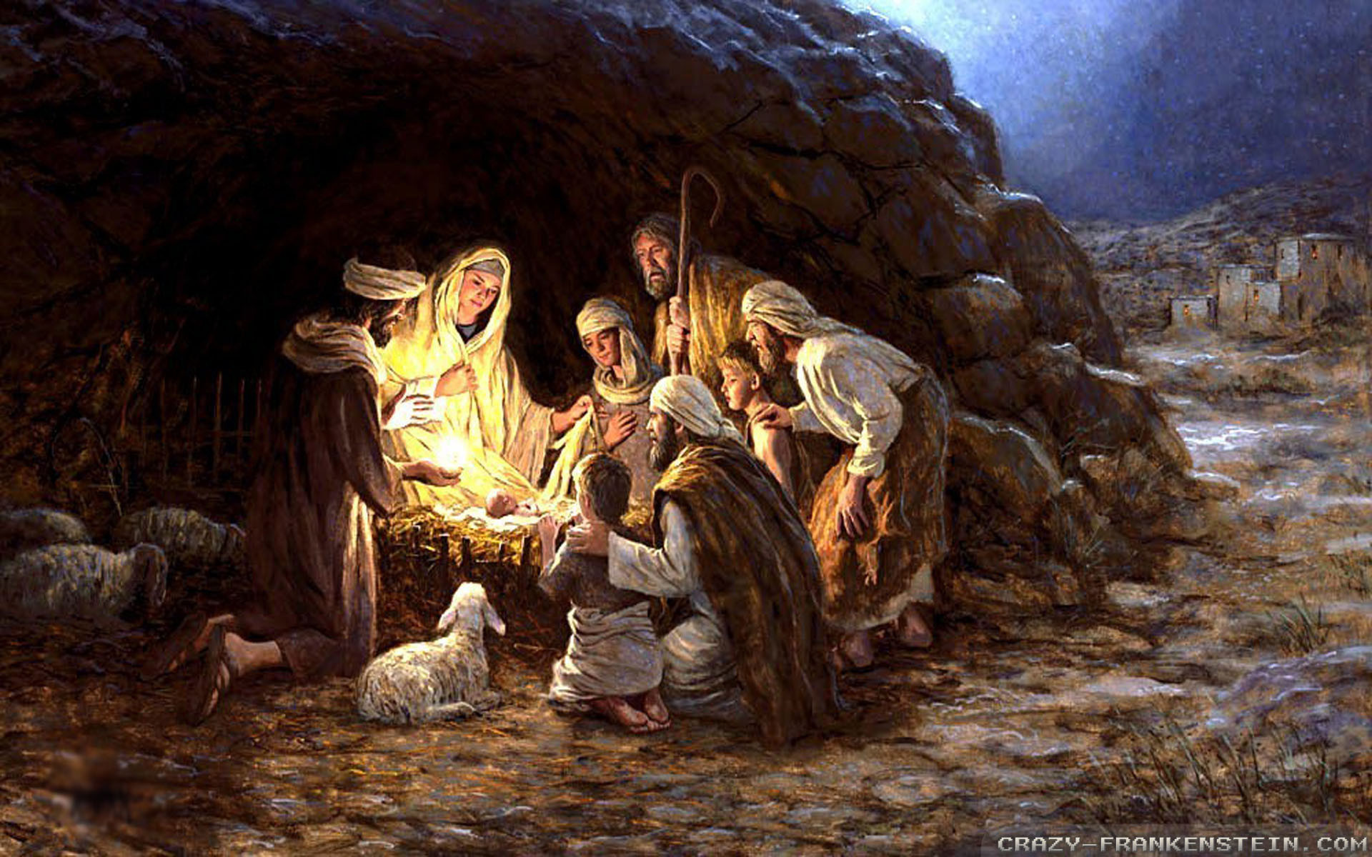 1920x1200 Christmas Nativity Scene wallpaper Â·â  Download free HD .