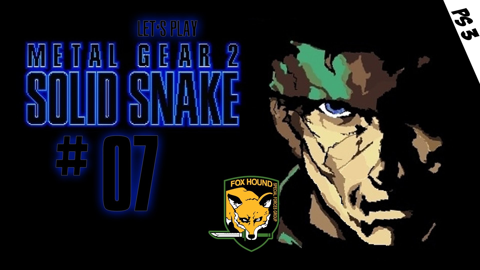 1920x1080 METAL GEAR 2 #07 [HD/Ger] - Kampf gegen Metal Gear, Gray Fox und Big Boss |  PS3