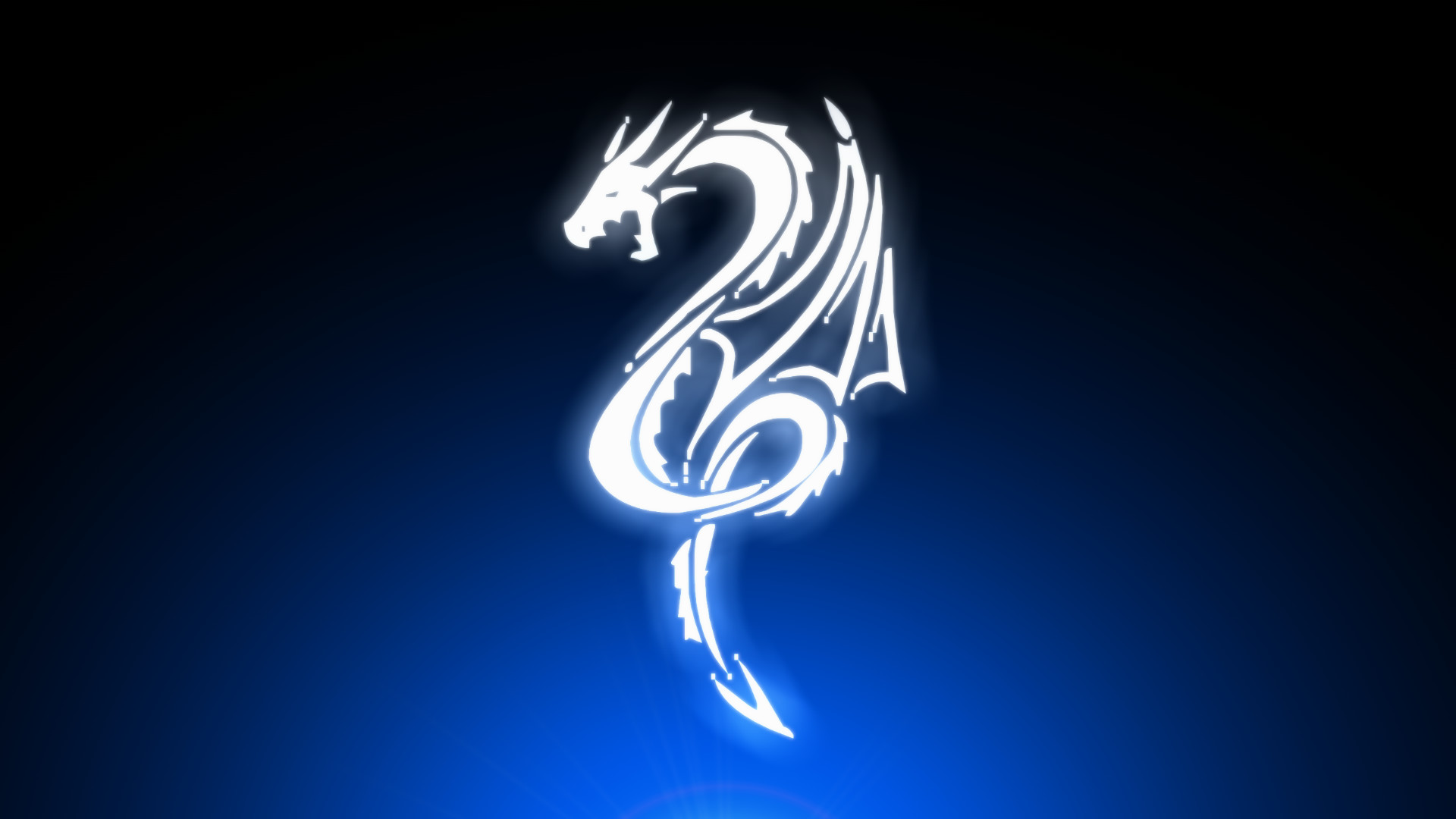 1920x1080 ... digitalart wallpapers, blue wallpapers. White Dragon by Extraterrien on  DeviantArt