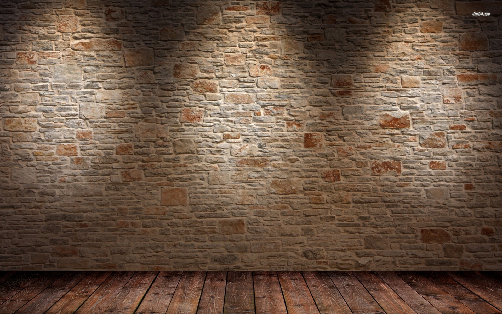 1920x1200 Brick wall and wood floor HD wallpaper #1 | Abstract Desktop Wallpaper