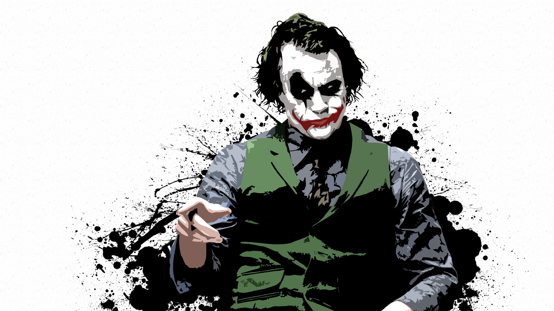 1920x1080 Filme - The Dark Knight Joker Wallpaper